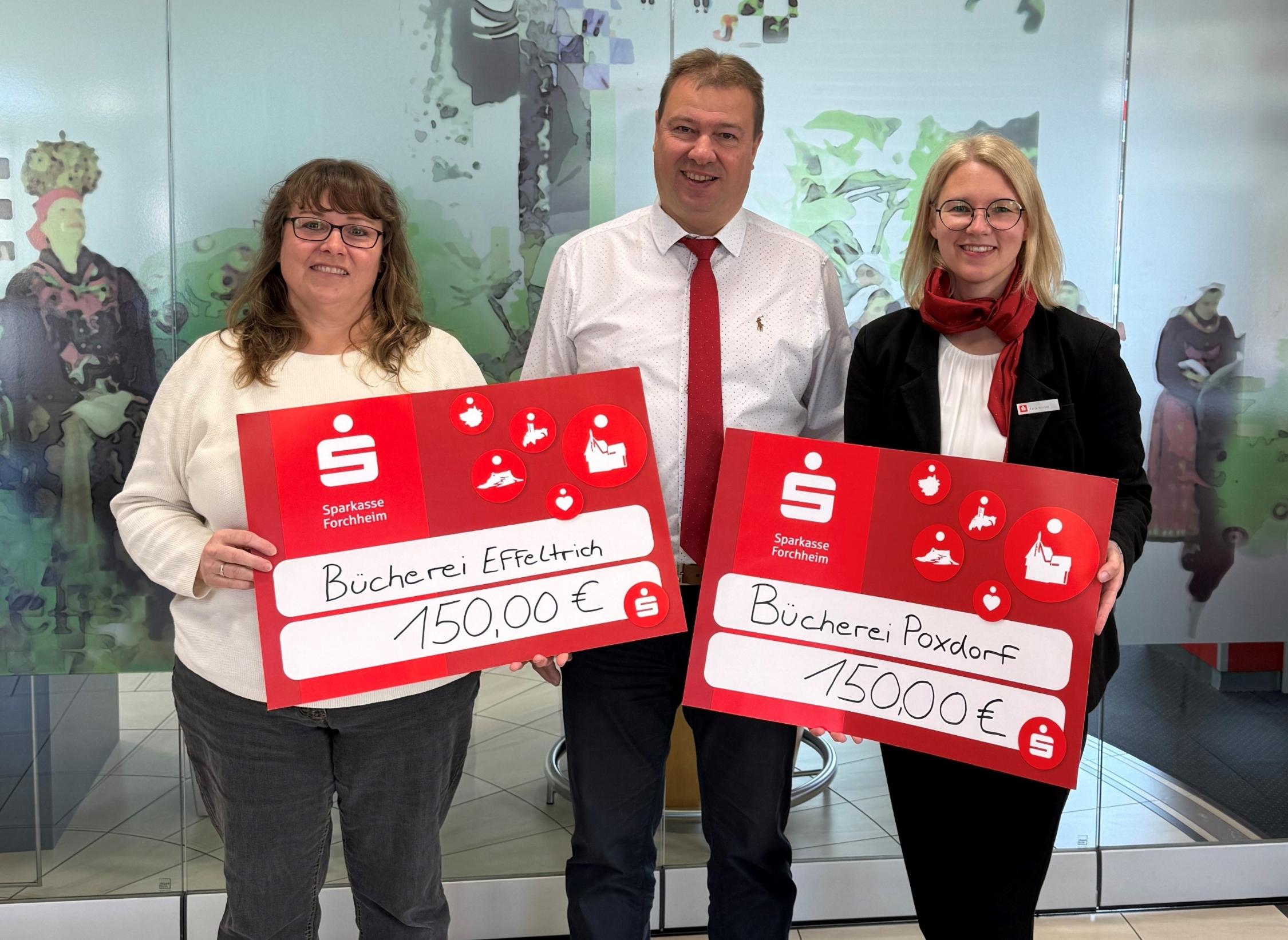 Spendenübergabe Sparkasse Forchheim